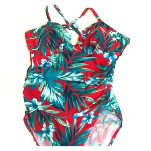 Tropical bathing suit